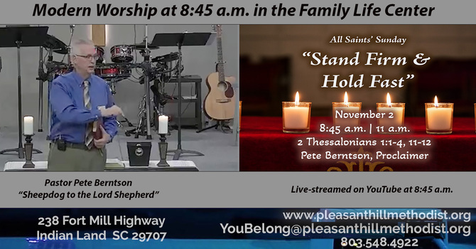 Stand Firm and Hold Fast