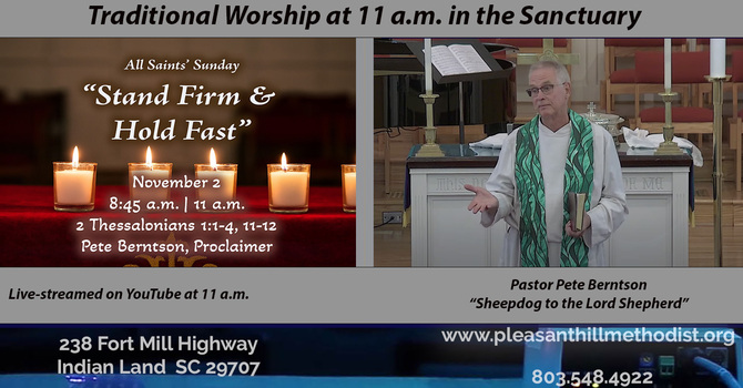 "Stand Firm and Hold Fast"