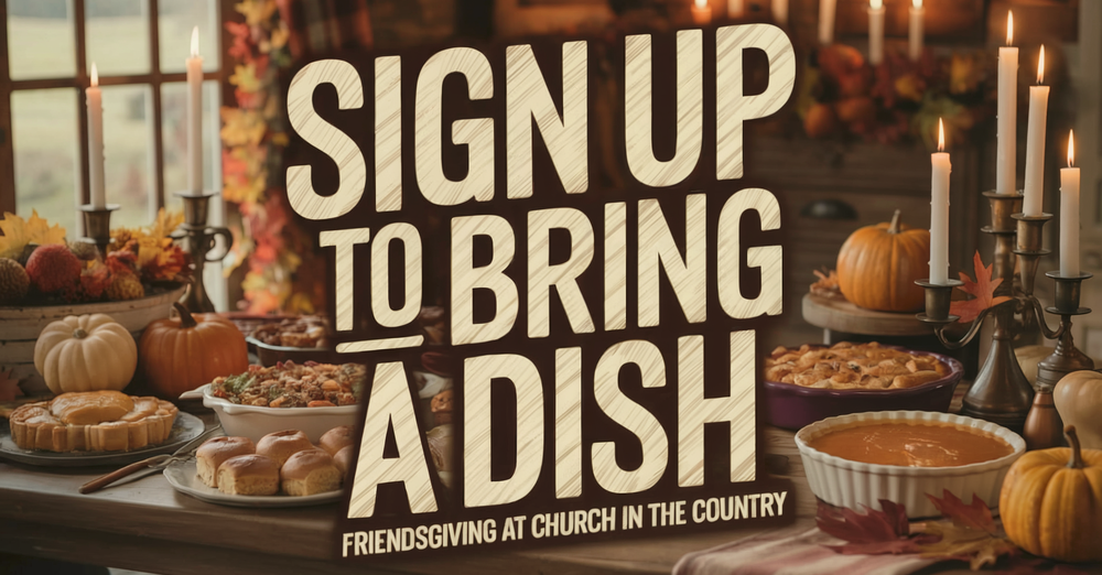 Friendsgiving Food Sign-Up