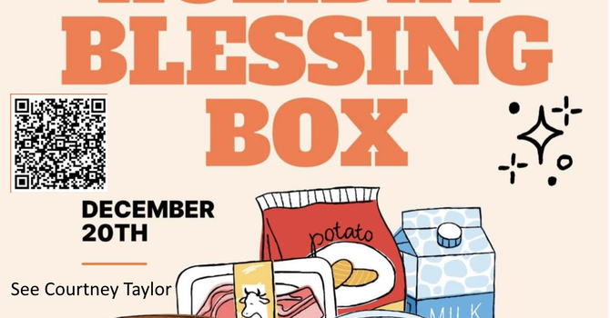 Holiday Blessing Box