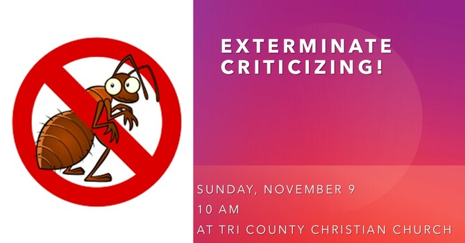 Exterminate Criticism 