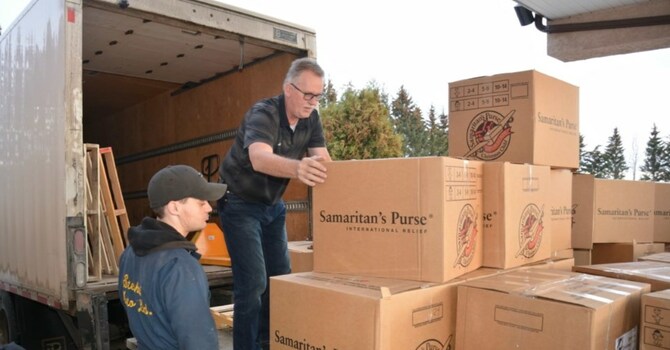 OCC Shoebox Truck Loading