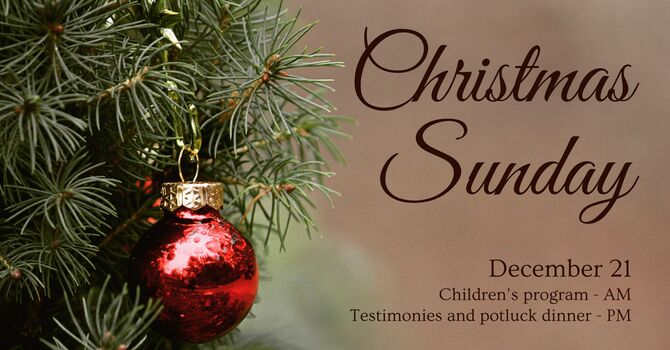 Christmas Sunday