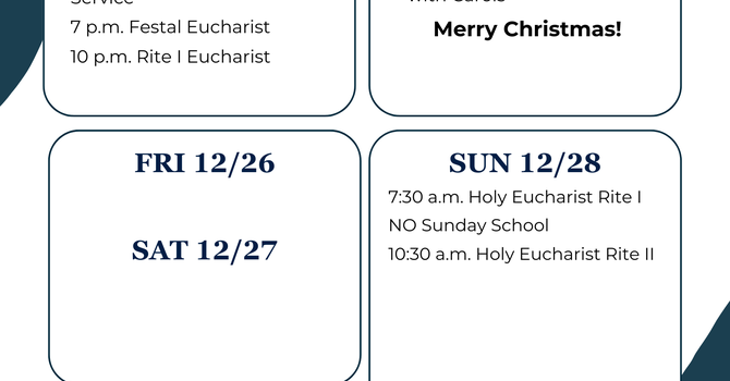 This Week at a Glance