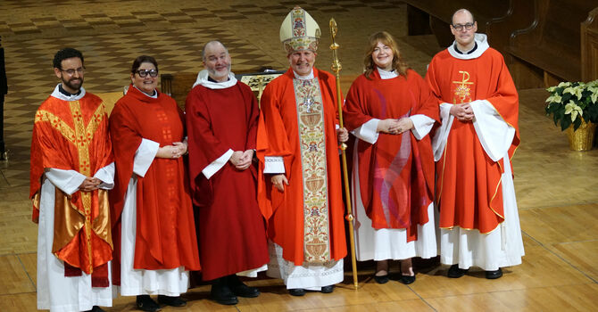 Four New Priests, One Deacon Ordained December 6 