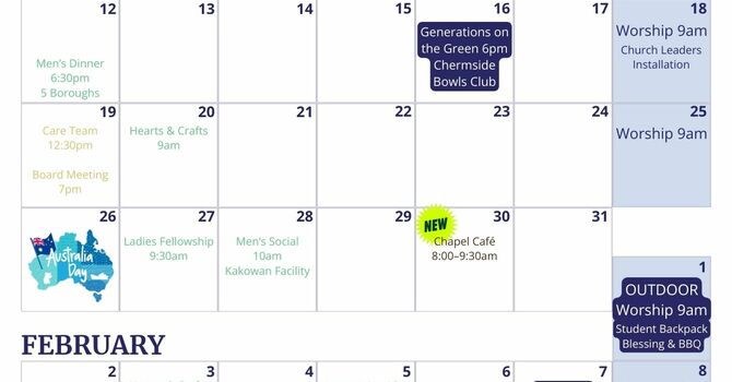 Community Calendar