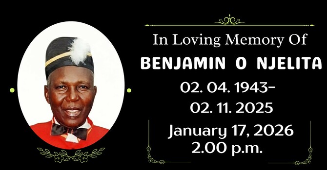 Memorial Service for Benjamin Njelita