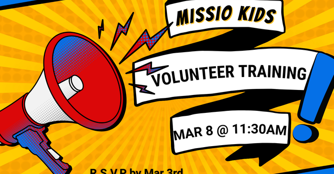 Missio Kids Volunteer Training