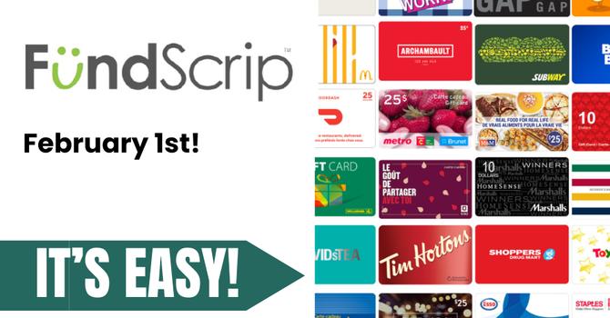 Next Fundscrip Order!