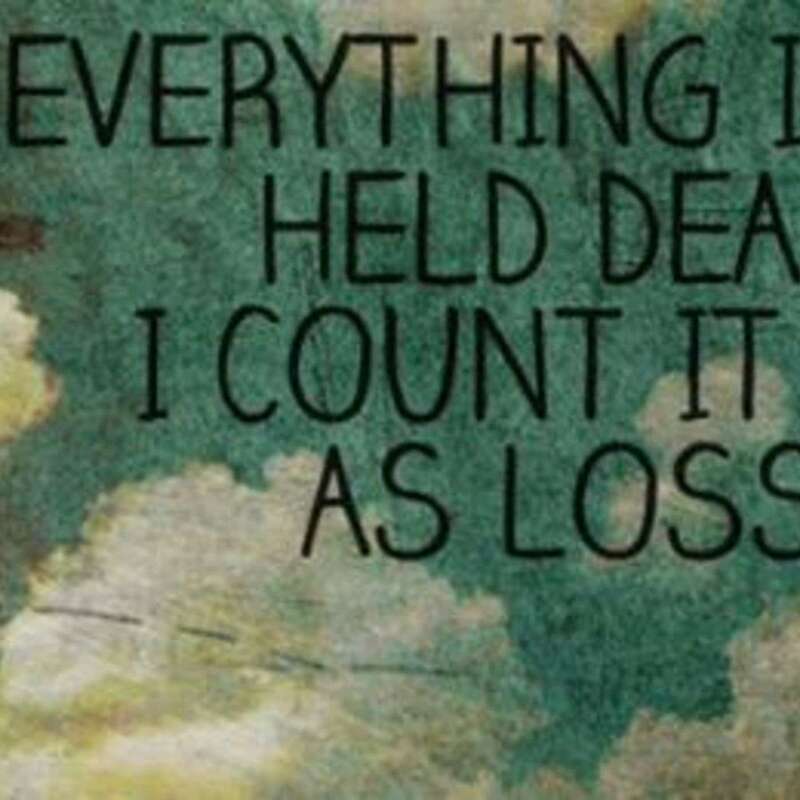 Count It All As Loss