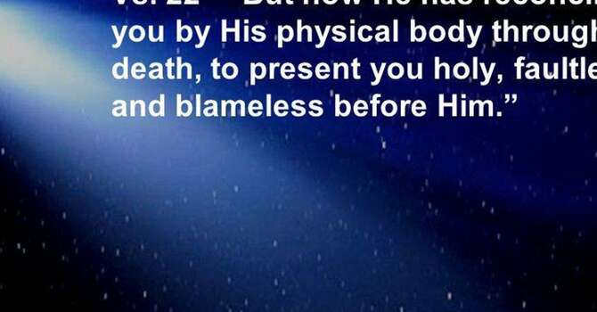 Blameless, provided that...