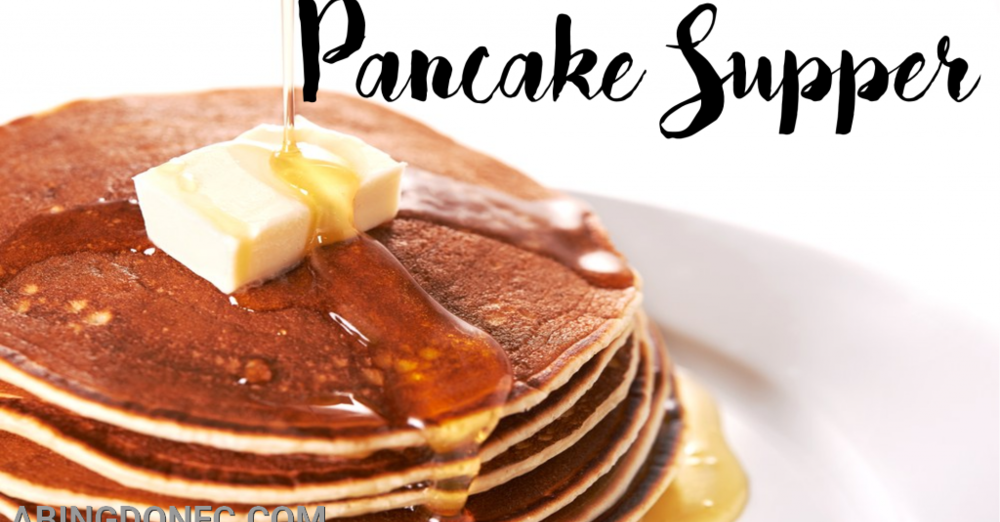 Ash Wednesday Pancake Supper