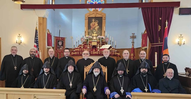 PRELACY CLERGY OBSERVE GHEVONTIAN FEAST WITH REFLECTION AND PRAYER
