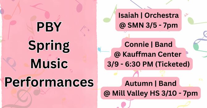Youth Spring Concerts