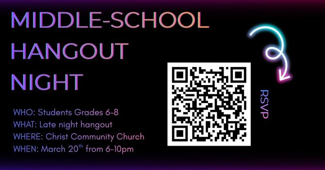 Middle School Late night