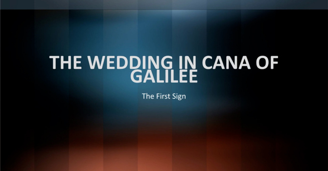  The Wedding in Cana of Galilee