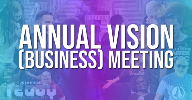 Annual Vision Meeting 2026 Booklet image