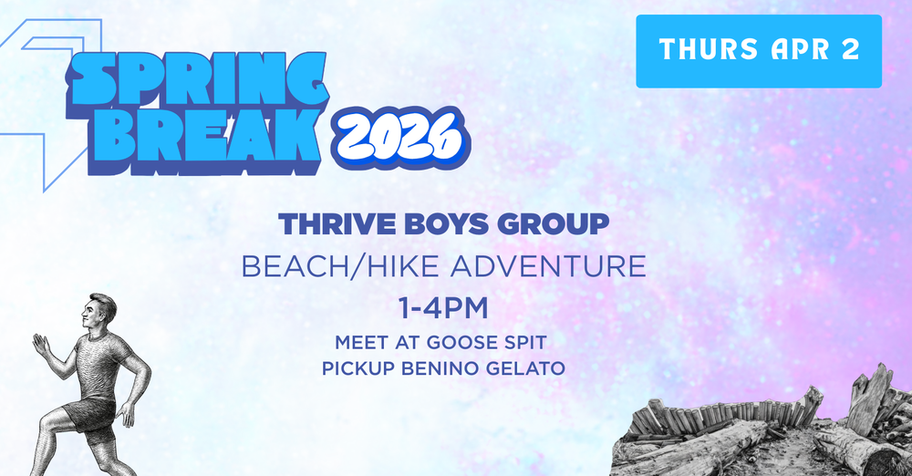 Thrive Boys Group: Beach/Hike Adventure 