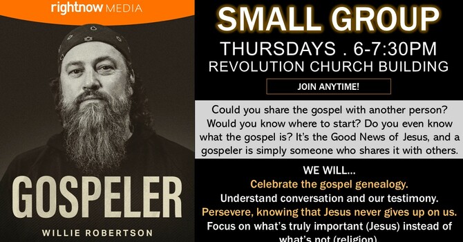 Small Group Gospeler