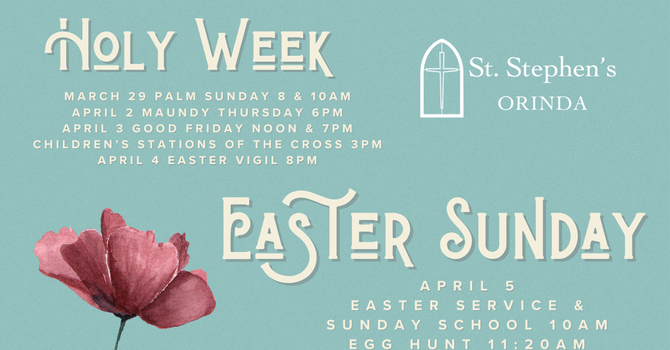 Holy Week & Easter Services