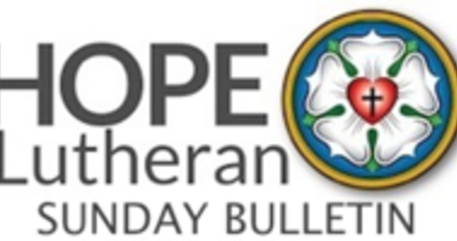 Bulletin for March 22, 2026