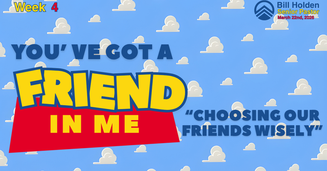 Choosing Our Friends Wisely