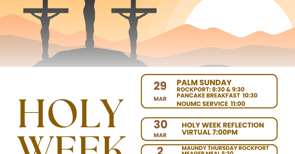 Holy Week Reflection (virtual)