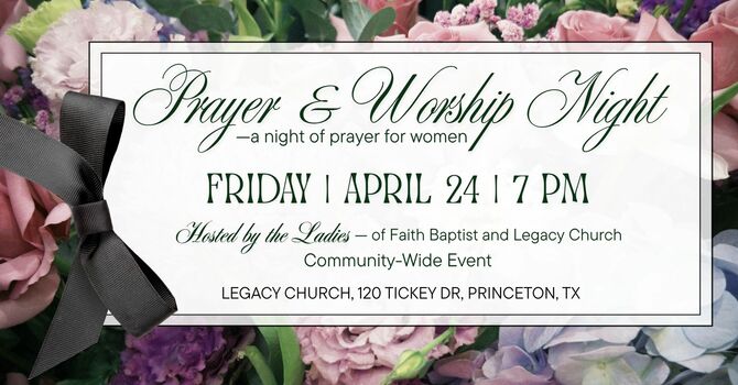Prayer and Worship Night 