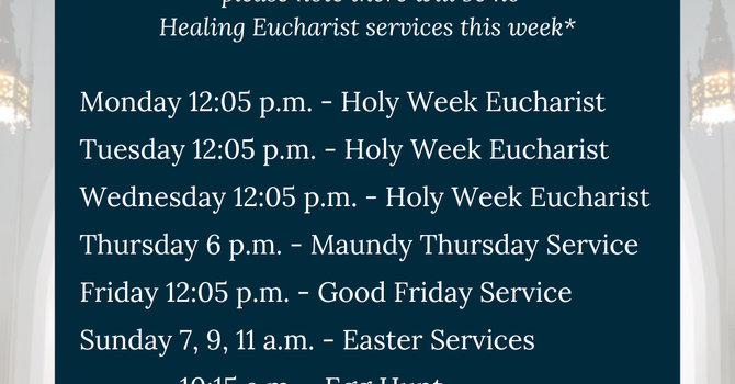 Holy Week at St. John's