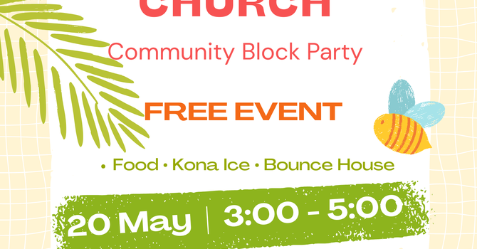 Peace Lutheran Community Block Party