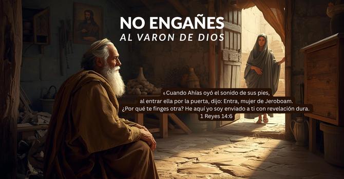 No engañes al varón de Dios.