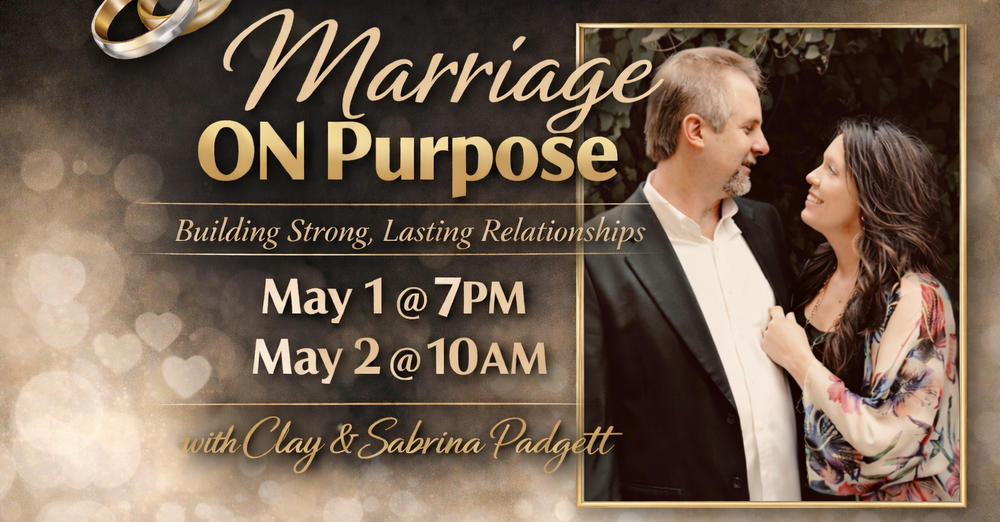 Marriage on Purpose Conference