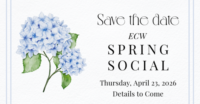 Save the Date for the ECW Social