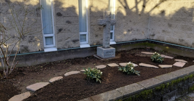 Invitations for the Memorial Garden Service