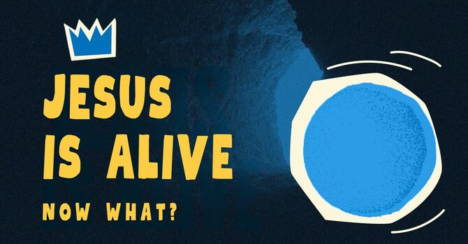 Jesus Is Alive. Now What? 