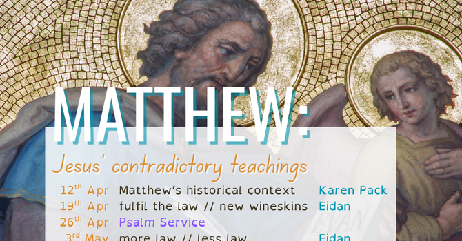 To Fulfil the Law vs New Wineskins? (Matt 5:17-20; 9:14-17)