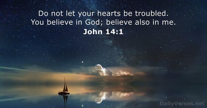 Believe in God, believe also in Me image