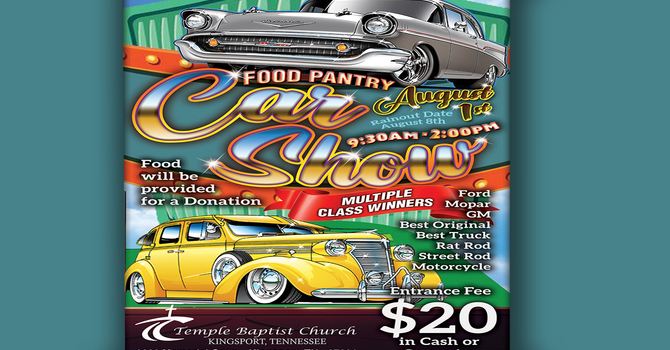 2nd Annual Food Pantry Car Show