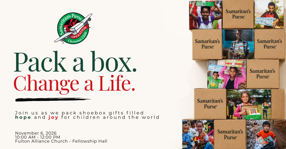 Operation Christmas Child Packing Party