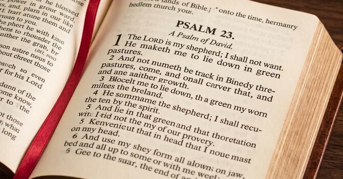 THE LORD IS MY SHEPHERD