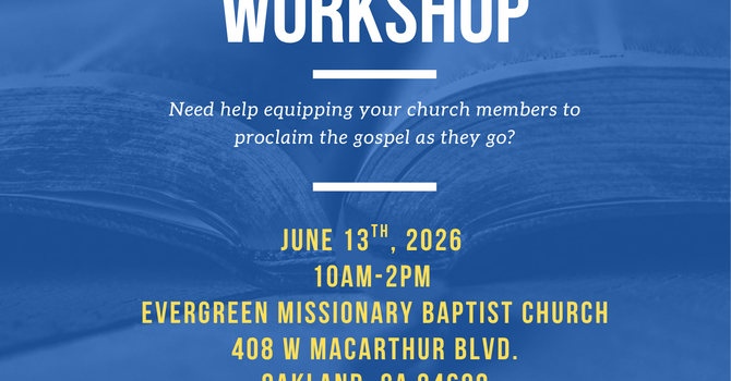  FREE Evangelism Workshop 2026 | Bridges & CSBC