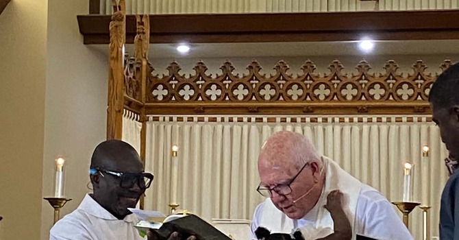 Baptism at the Cathedral 