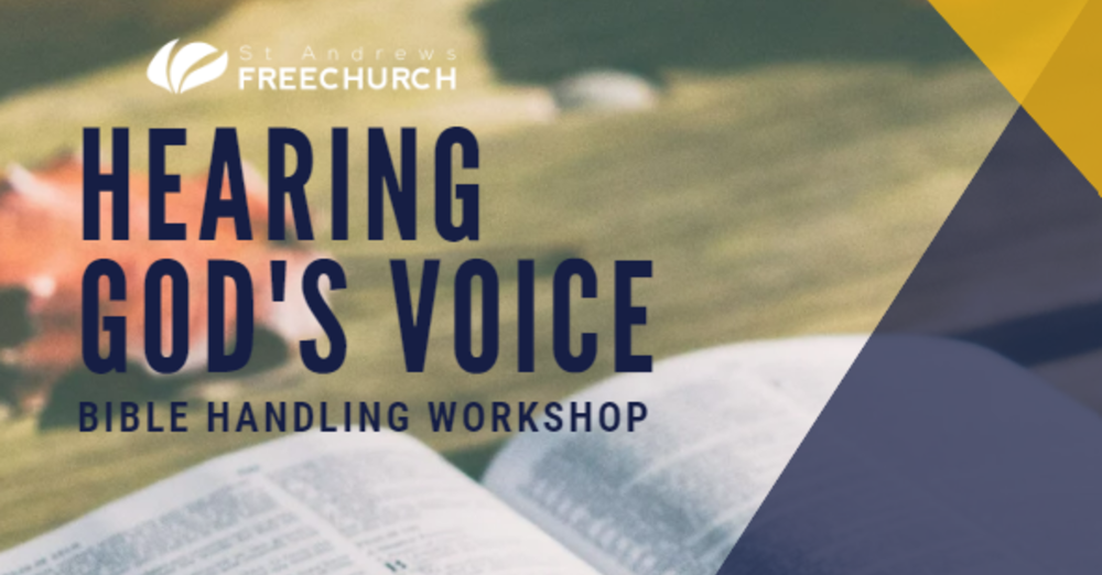 Hearing God's Voice