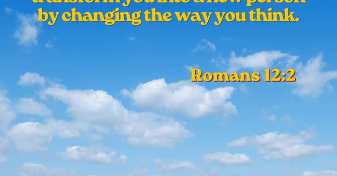 Renew Your Mind to What Is Already Yours image