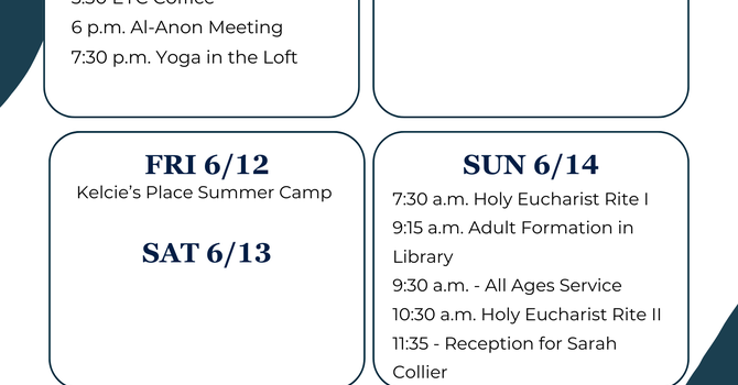 This Week at a Glance
