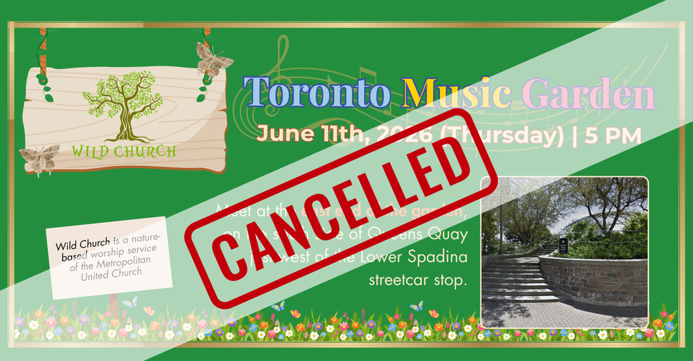 Wild Church | Toronto Music Garden [CANCELLED]
