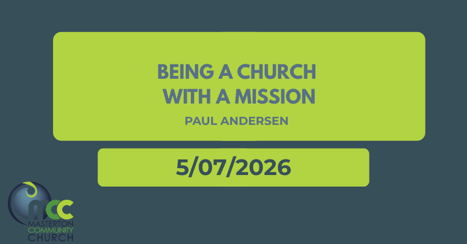 Being a Church with a mission
