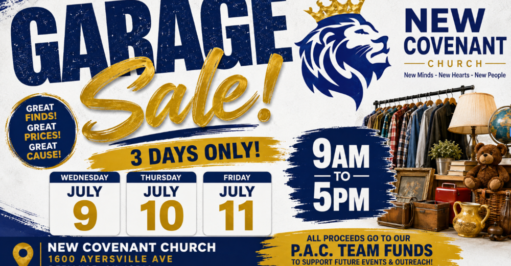NCC Garage Sale