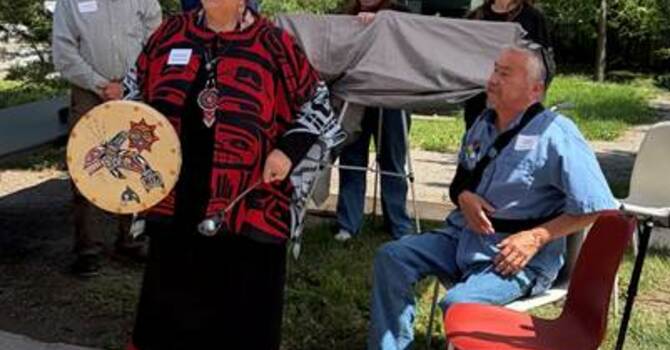 St. Jude’s Supports Sacred Plants at Indigenous Gathering Space’s Opening