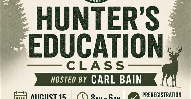 Hunter's Education Class